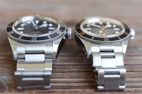 tudor black bay 58 thickness